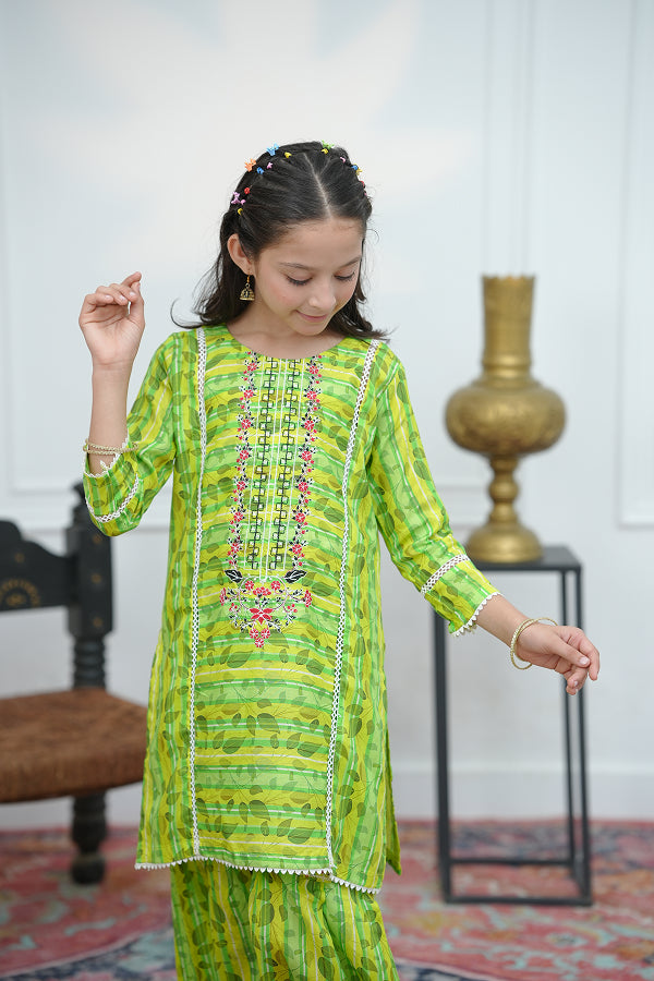 Lime Zest Tunic (Lime Green)