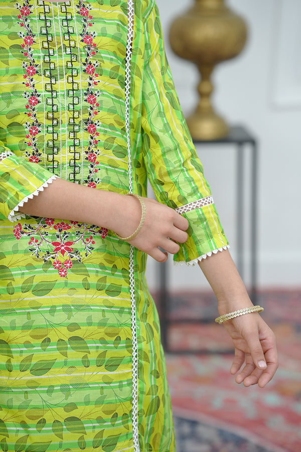 Lime Zest Tunic (Lime Green)