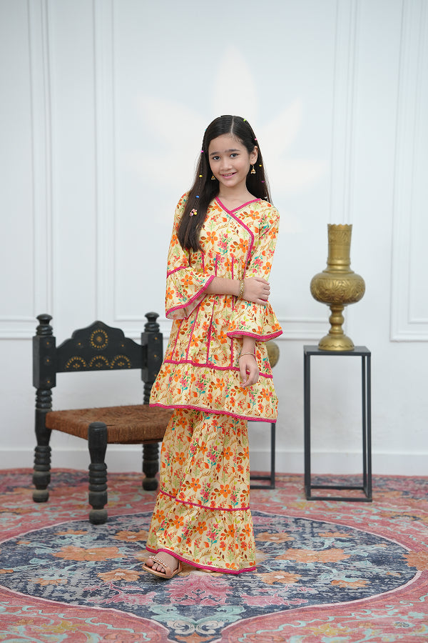 Marigold Sunshine Set (Yellow Floral)