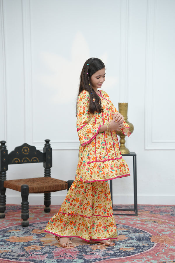 Marigold Sunshine Set (Yellow Floral)