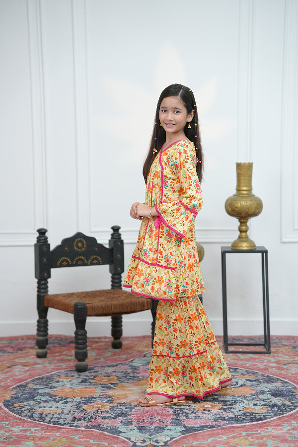 Marigold Sunshine Set (Yellow Floral)