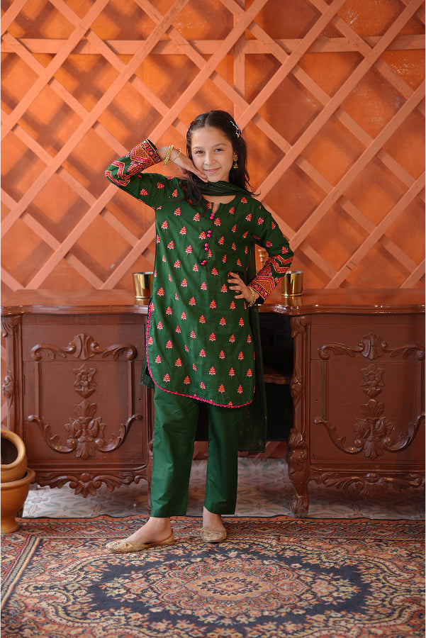 Emerald Petal Set (Green)