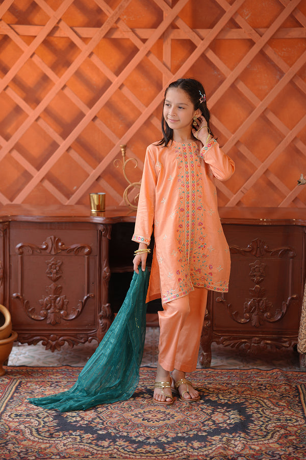 Sunrise Whisper Tunic (Peach)