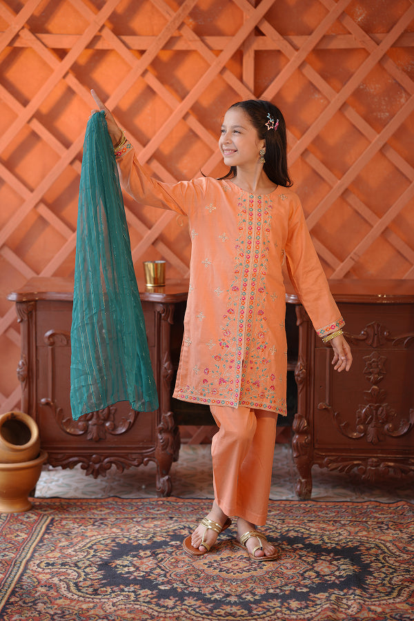 Sunrise Whisper Tunic (Peach)