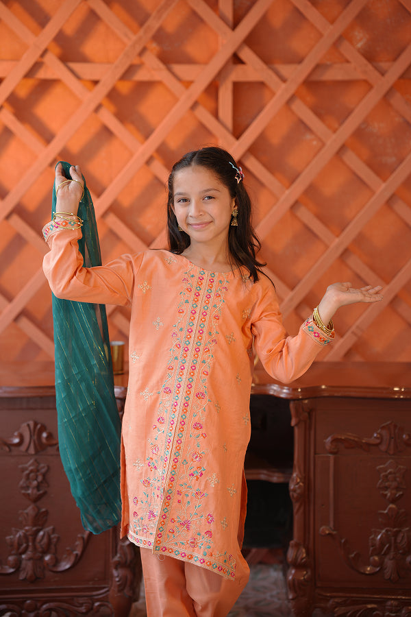 Sunrise Whisper Tunic (Peach)