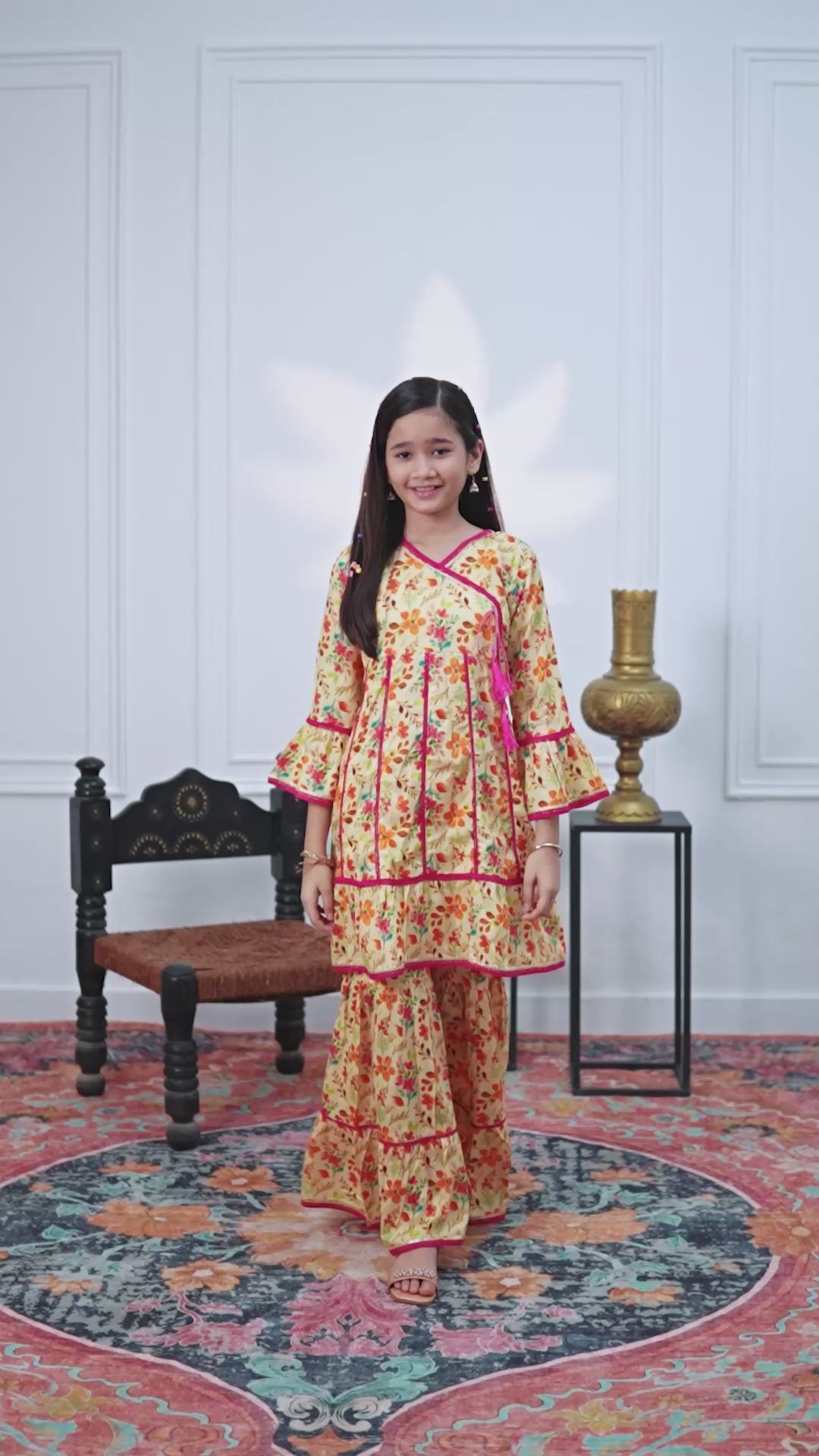 Marigold Sunshine Set (Yellow Floral)