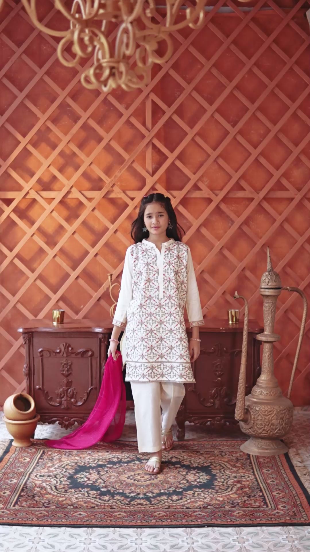 Ivory Blossom Suit (Off-White)